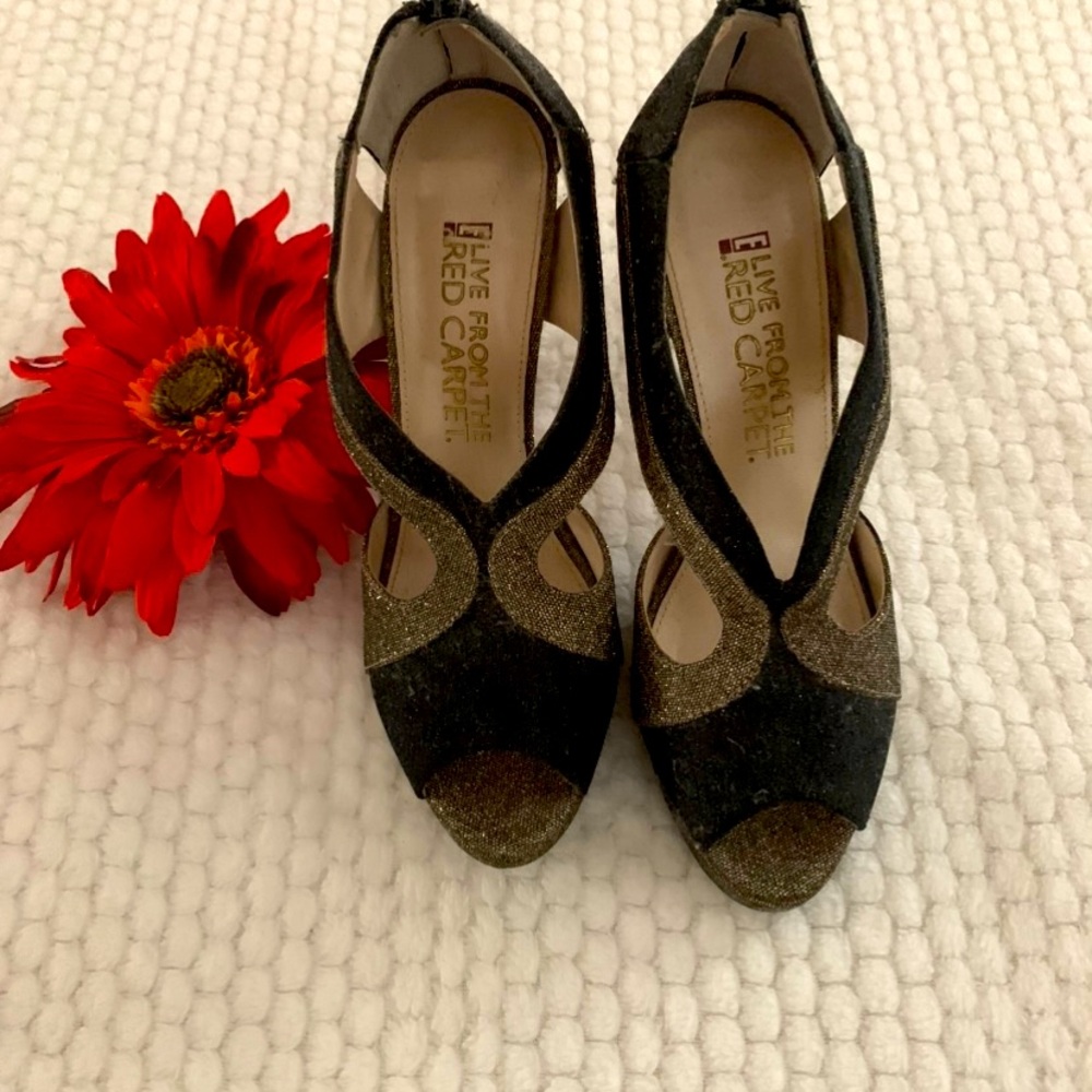 Designer evening shoes
